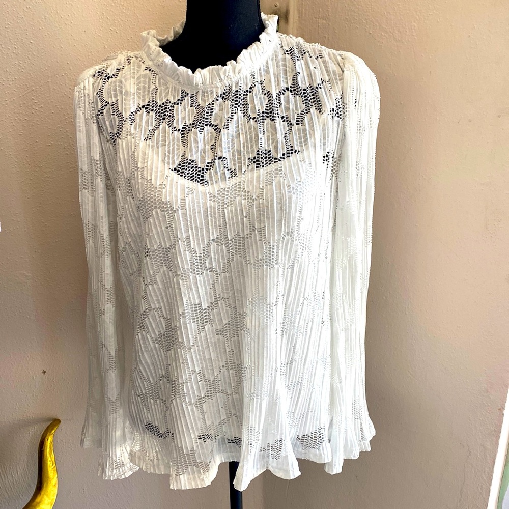 White Lace Blouse